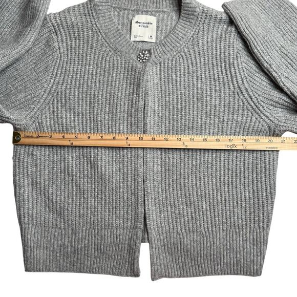 Abercrombie & Fitch Rhinestone Button Cardigan - Picture 6 of 8